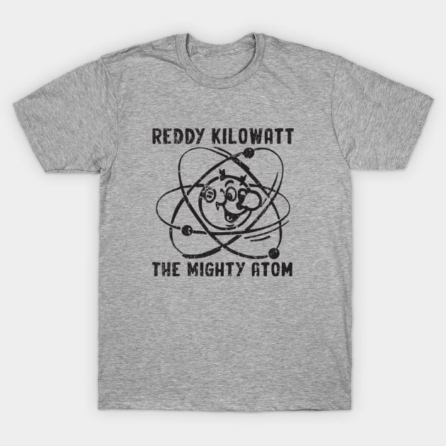 Reddy Kilowatt - The Mighty Atom T-Shirt by Sayang Anak